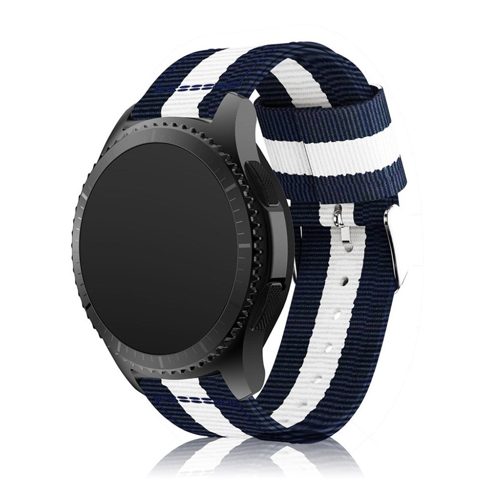 Rigtigt fed Samsung Gear S3 Nylon Rem - Flerfarvet#serie_4
