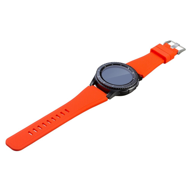 Rigtigt godt Samsung Gear S3 Silikone Rem - Rød#serie_3