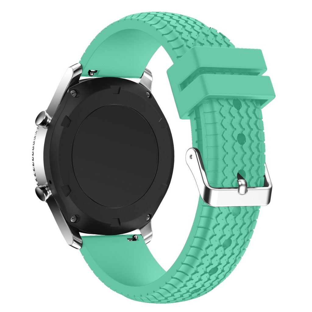 Meget elegant Samsung Gear S3 Silikone Rem - Blå#serie_3