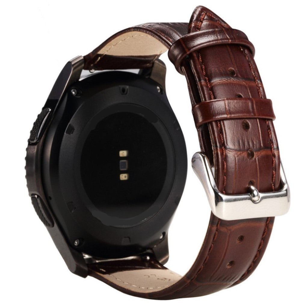 Meget sejt Samsung Gear S3 Kunstlæder Rem - Brun#serie_1