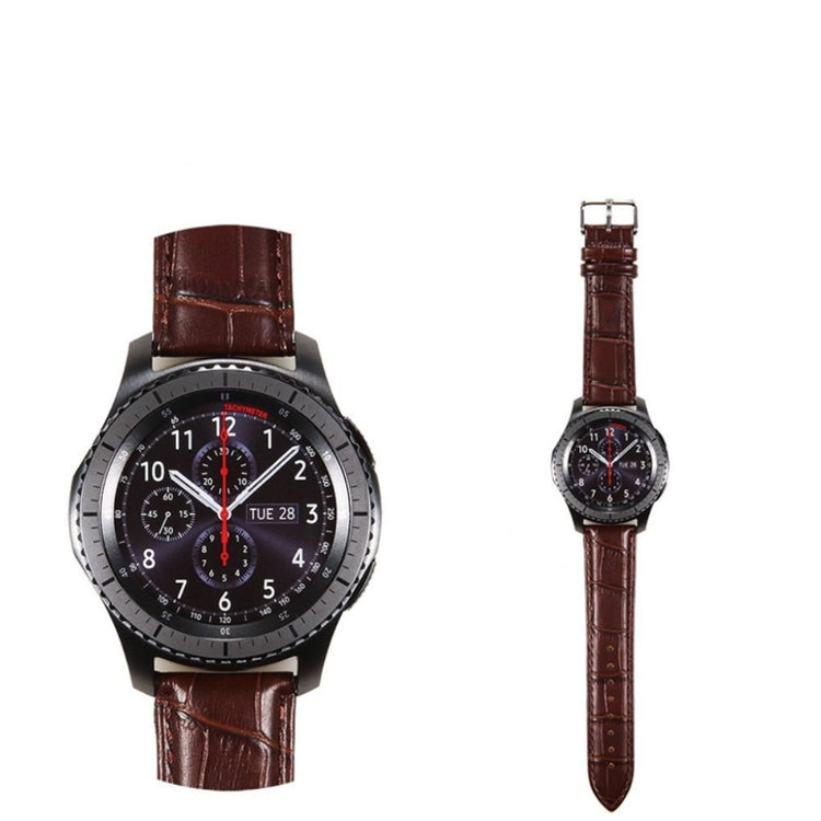 Meget sejt Samsung Gear S3 Kunstlæder Rem - Brun#serie_1