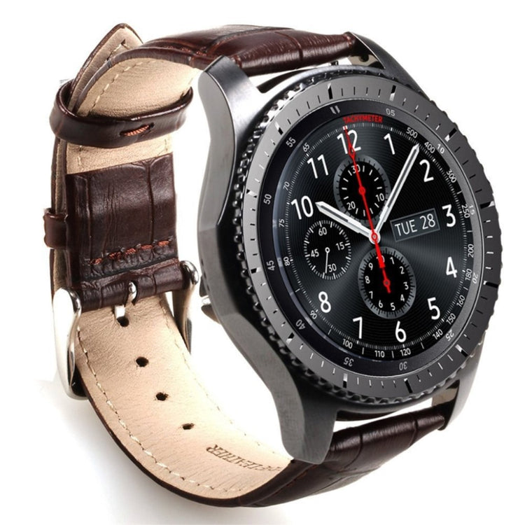 Meget sejt Samsung Gear S3 Kunstlæder Rem - Brun#serie_1