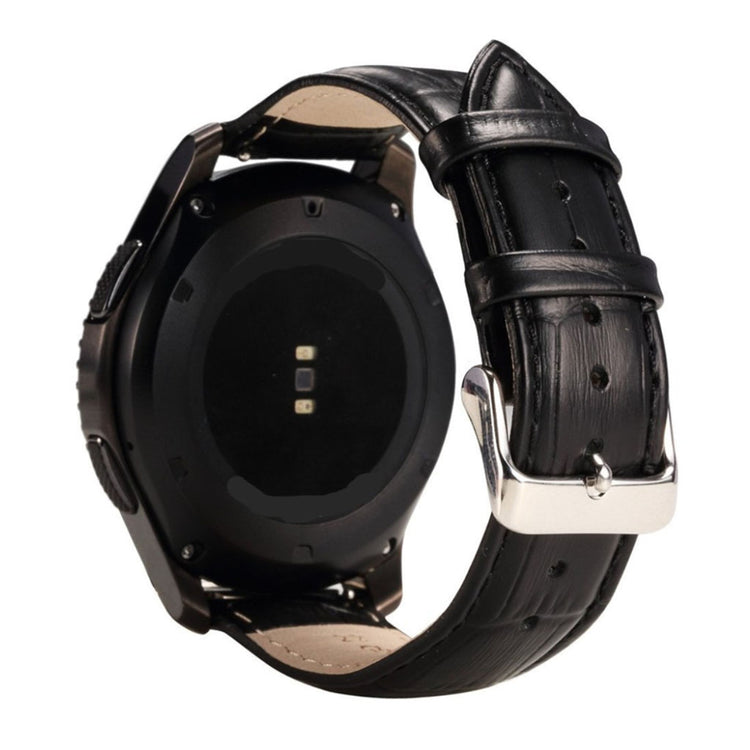 Meget sejt Samsung Gear S3 Kunstlæder Rem - Sort#serie_2