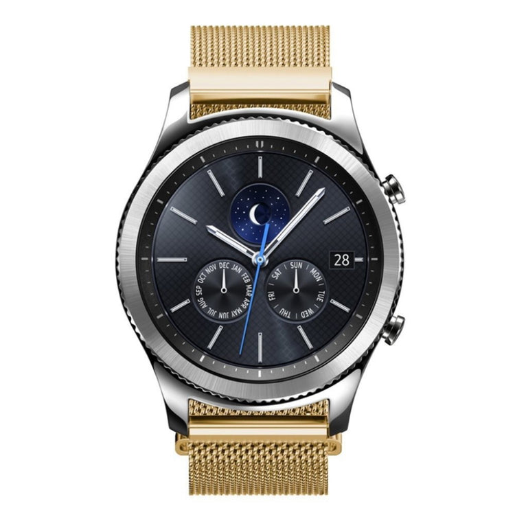 Tidsløst Samsung Gear S3 Metal Rem - Guld#serie_1