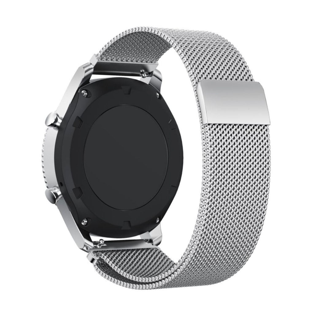 Tidsløst Samsung Gear S3 Metal Rem - Sølv#serie_3