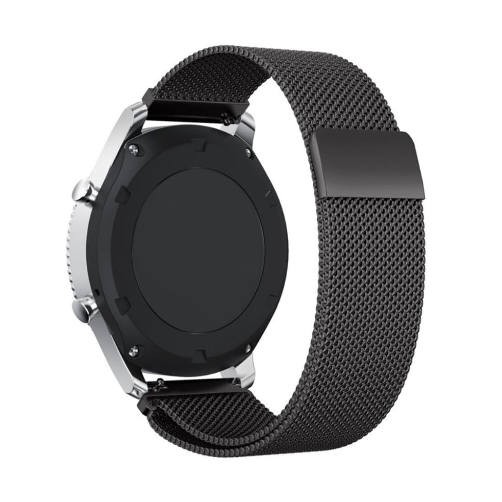 Tidsløst Samsung Gear S3 Metal Rem - Sort#serie_5