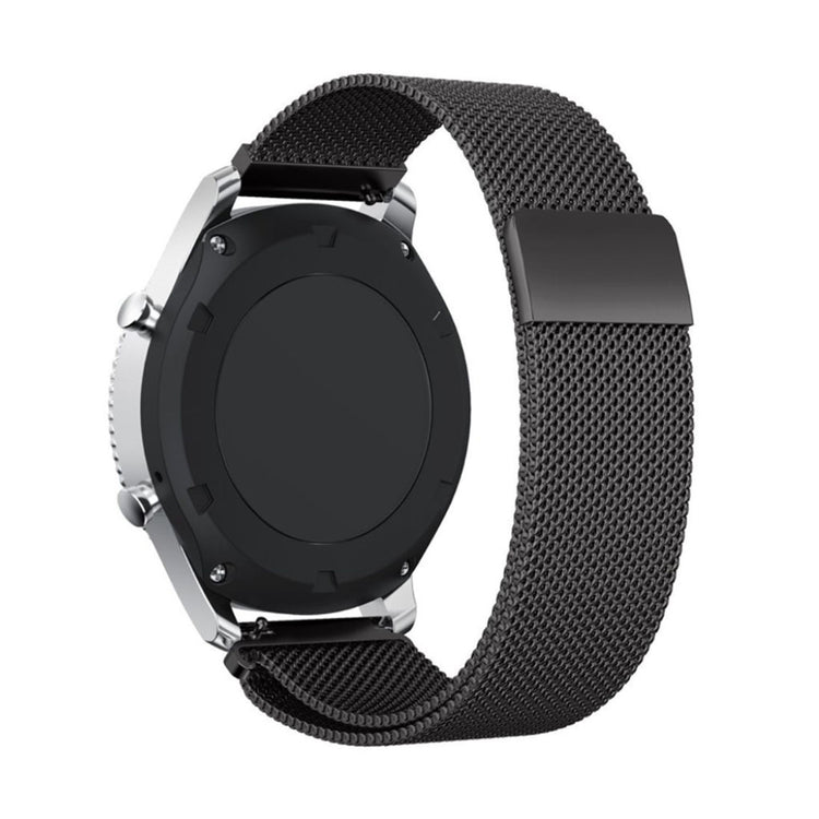 Tidsløst Samsung Gear S3 Metal Rem - Sort#serie_5