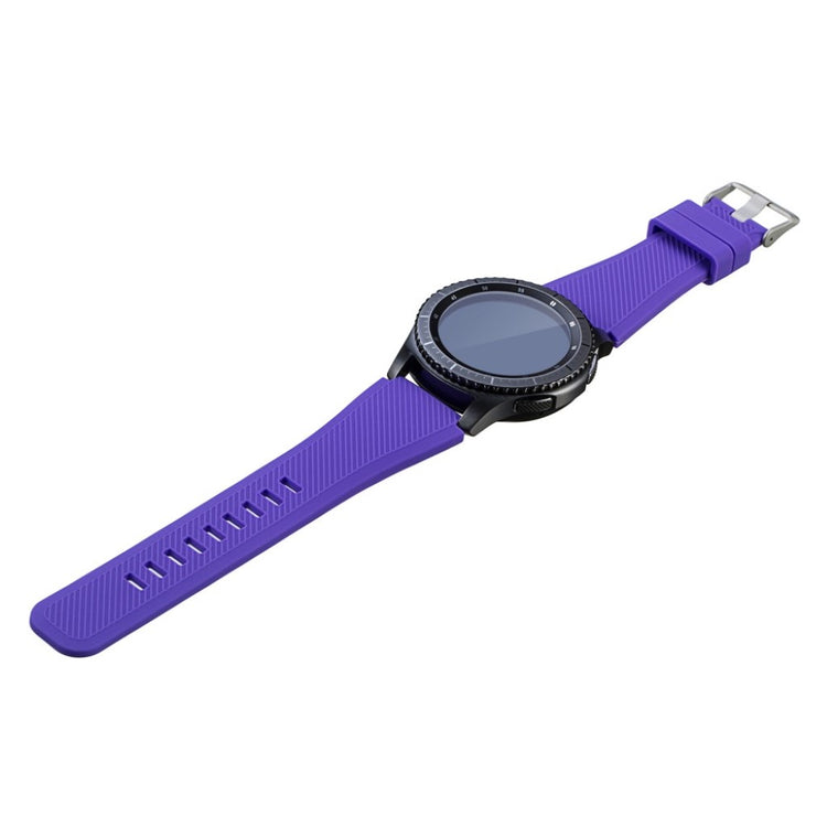 Helt vildt skøn Samsung Gear S3 Silikone Rem - Lilla#serie_1