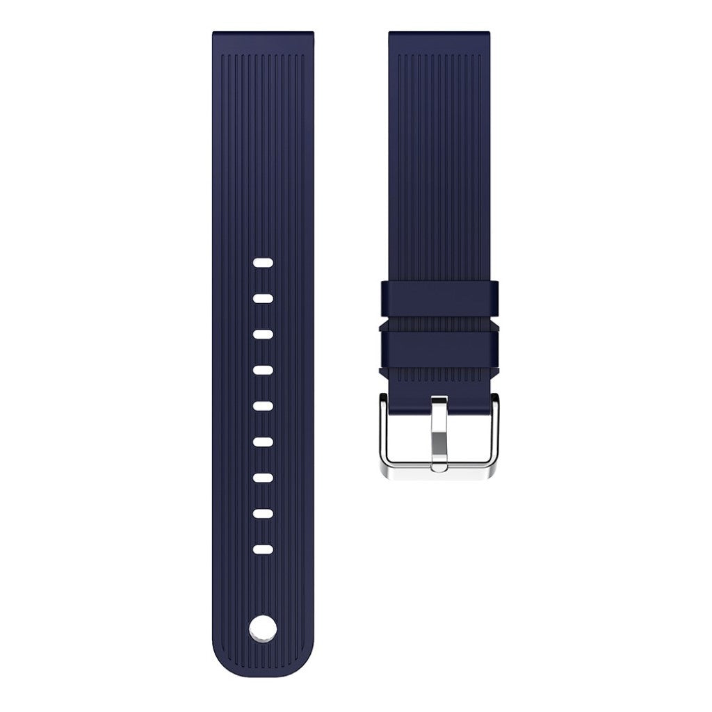 Meget smuk Samsung Gear Sport Silikone Rem - Blå#serie_1