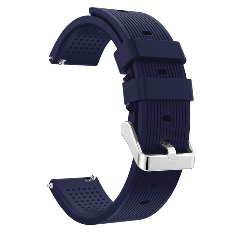 Meget smuk Samsung Gear Sport Silikone Rem - Blå#serie_1