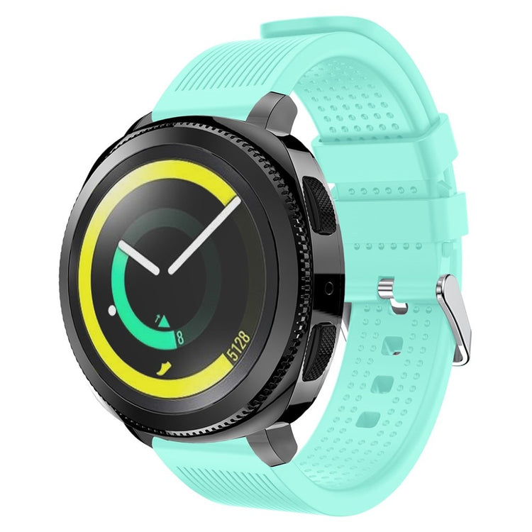 Meget smuk Samsung Gear Sport Silikone Rem - Grøn#serie_3