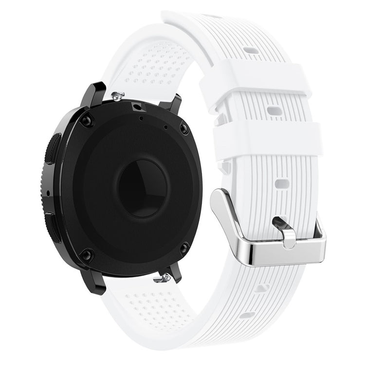 Meget smuk Samsung Gear Sport Silikone Rem - Hvid#serie_5