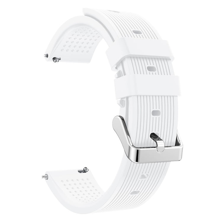 Meget smuk Samsung Gear Sport Silikone Rem - Hvid#serie_5