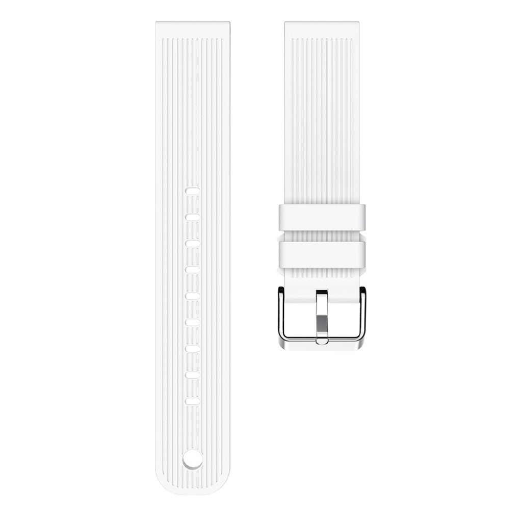Meget smuk Samsung Gear Sport Silikone Rem - Hvid#serie_5
