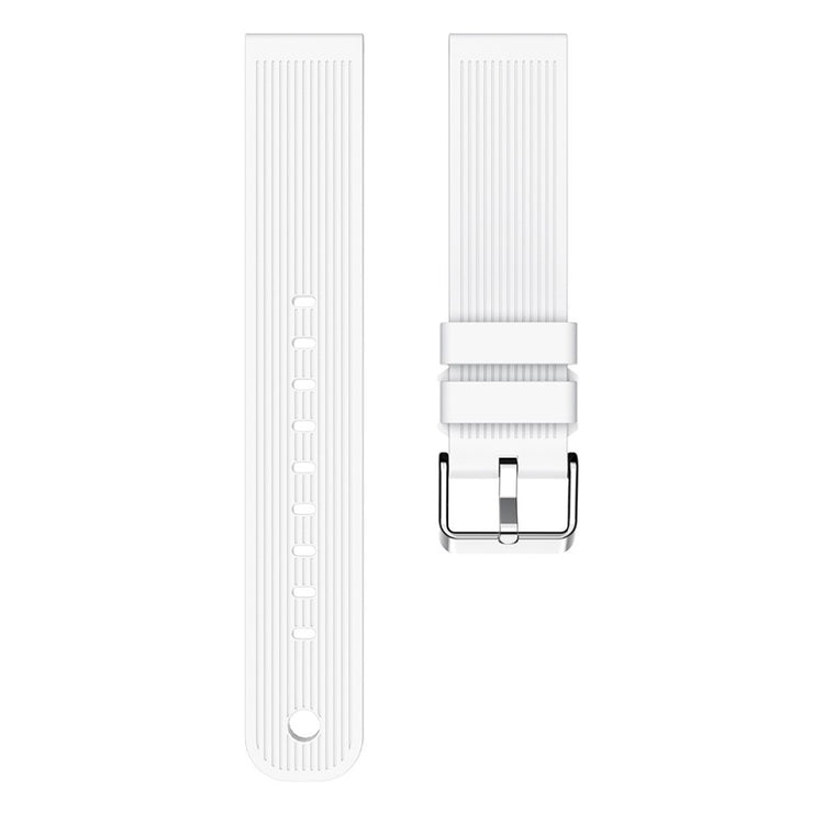 Meget smuk Samsung Gear Sport Silikone Rem - Hvid#serie_5