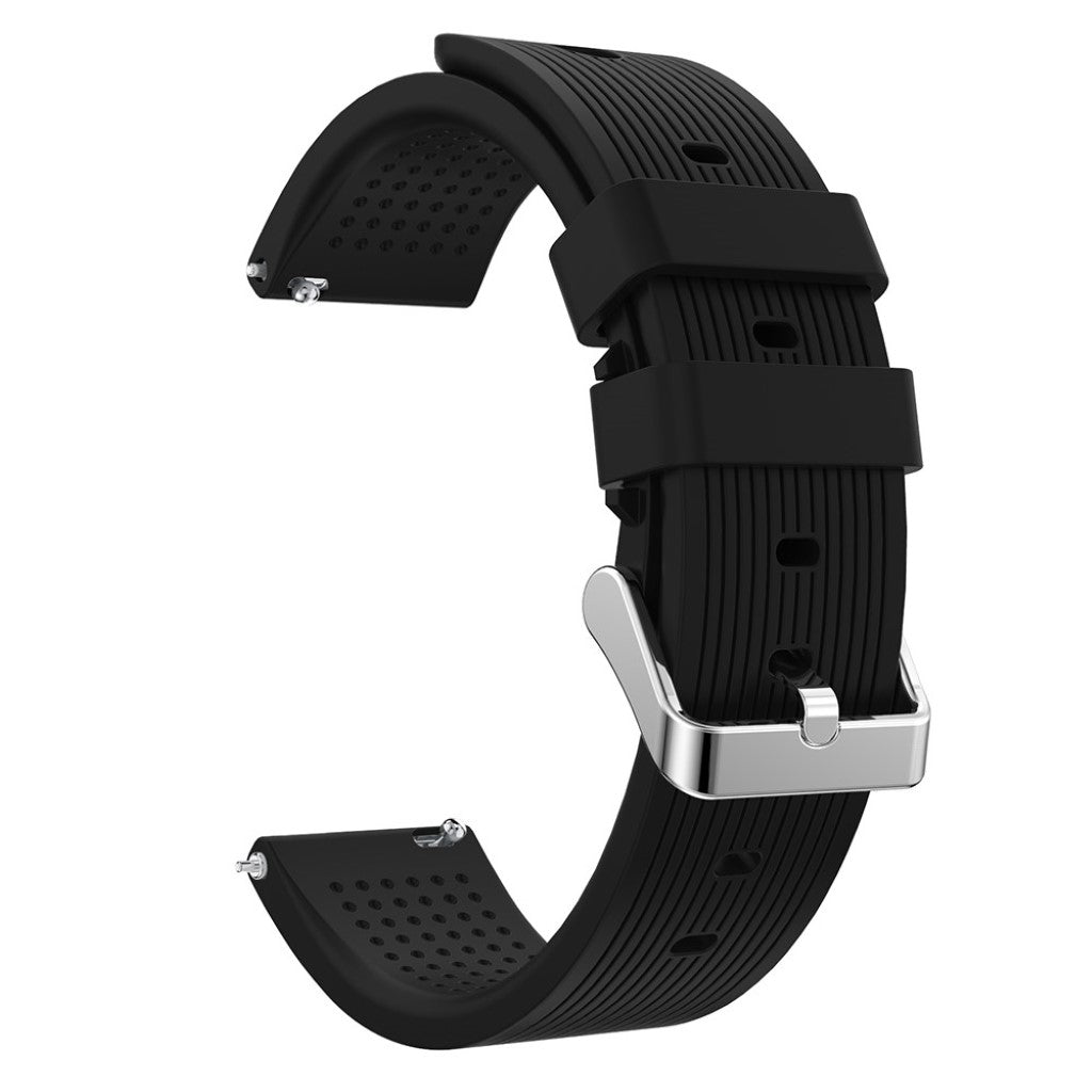 Meget smuk Samsung Gear Sport Silikone Rem - Sort#serie_6