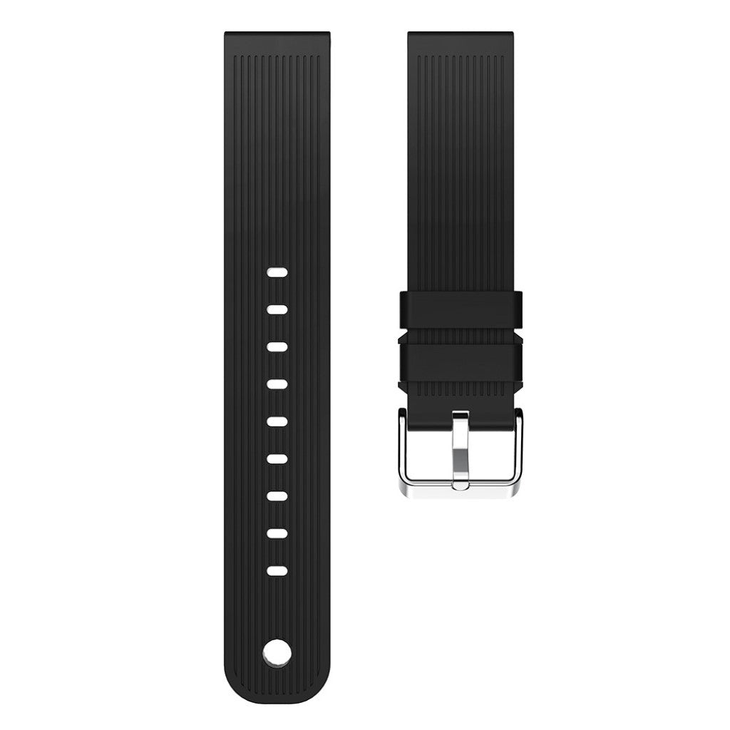 Meget smuk Samsung Gear Sport Silikone Rem - Sort#serie_6