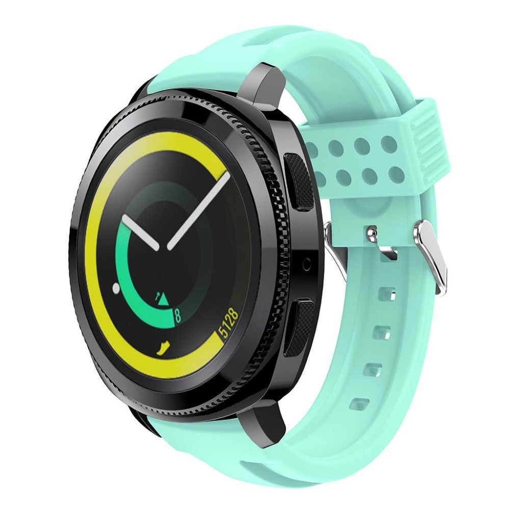 Helt vildt flot Samsung Gear Sport Silikone Rem - Grøn#serie_2