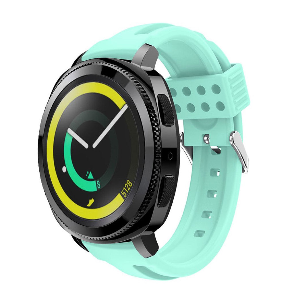 Helt vildt flot Samsung Gear Sport Silikone Rem - Grøn#serie_2