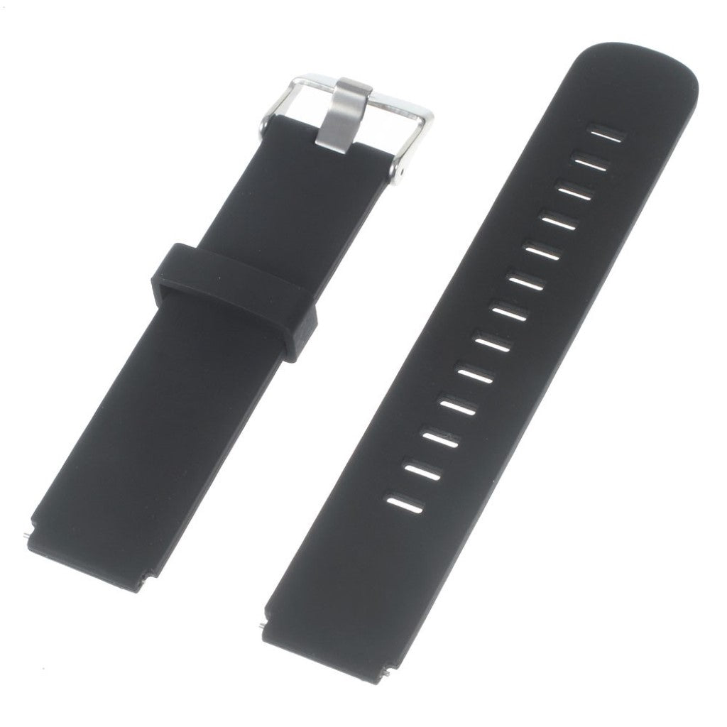 Helt vildt pænt Huawei Watch Silikone Rem - Sort#serie_3