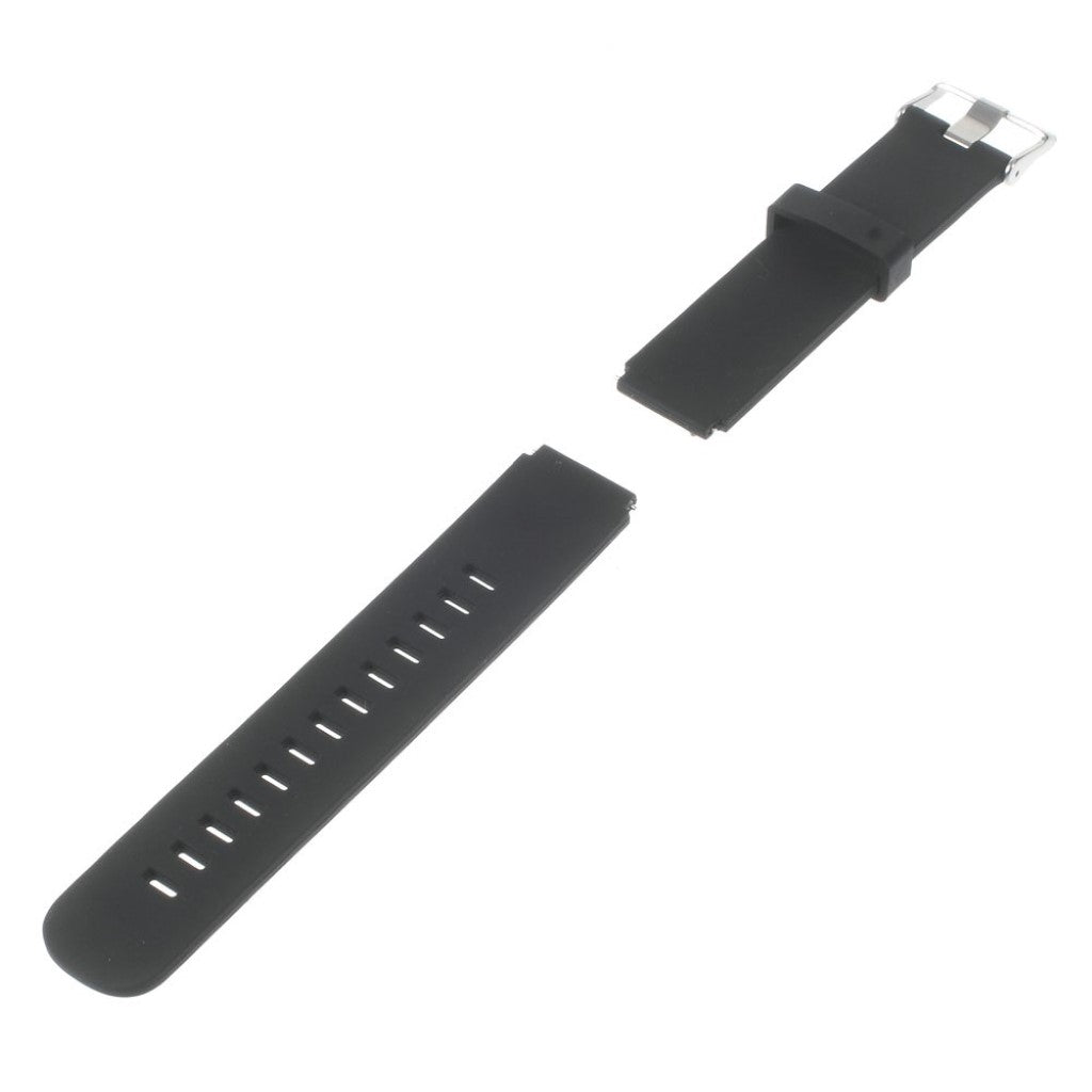 Helt vildt pænt Huawei Watch Silikone Rem - Sort#serie_3
