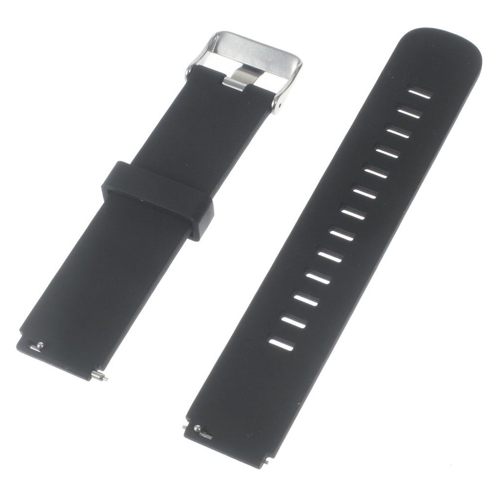 Helt vildt pænt Huawei Watch Silikone Rem - Sort#serie_3