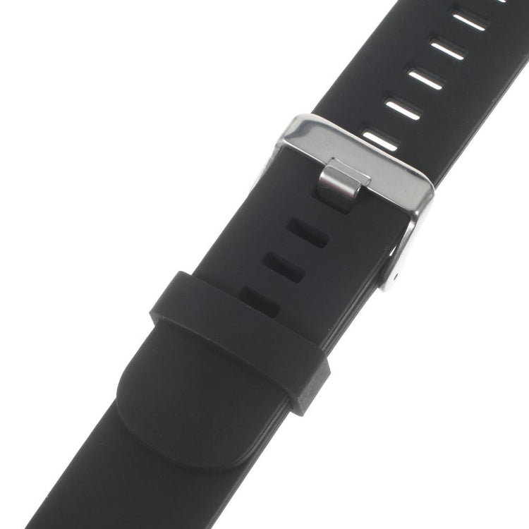 Helt vildt pænt Huawei Watch Silikone Rem - Sort#serie_3