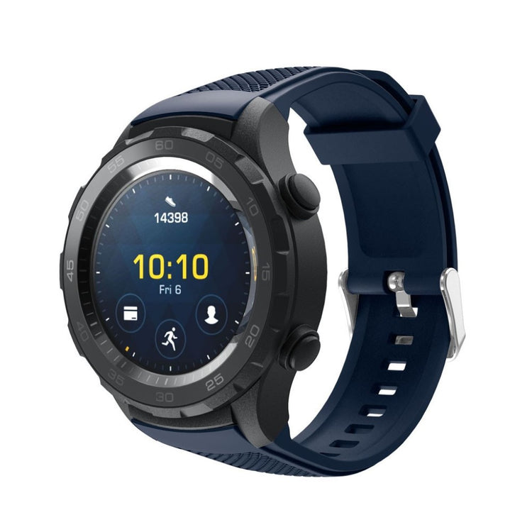 Meget nydelig Huawei Watch 2 Silikone Rem - Blå#serie_2