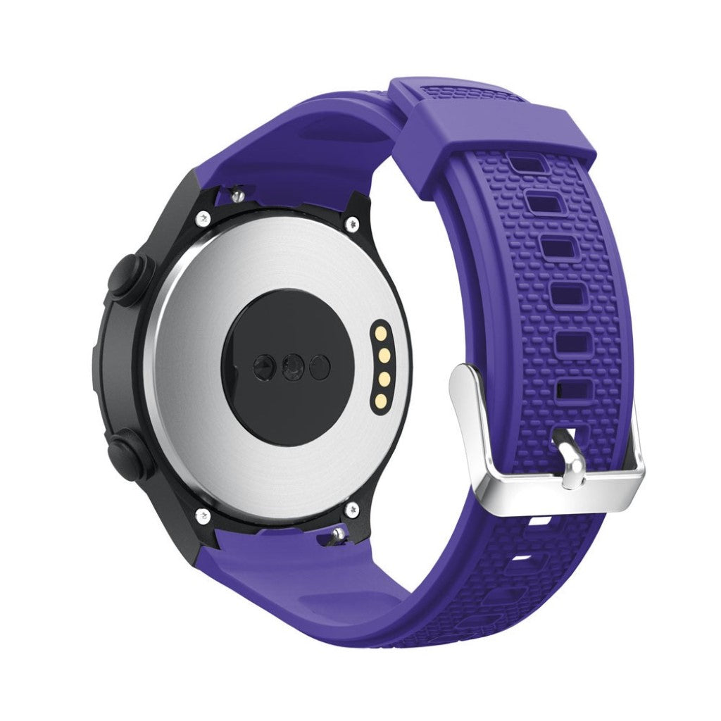 Meget nydelig Huawei Watch 2 Silikone Rem - Lilla#serie_3