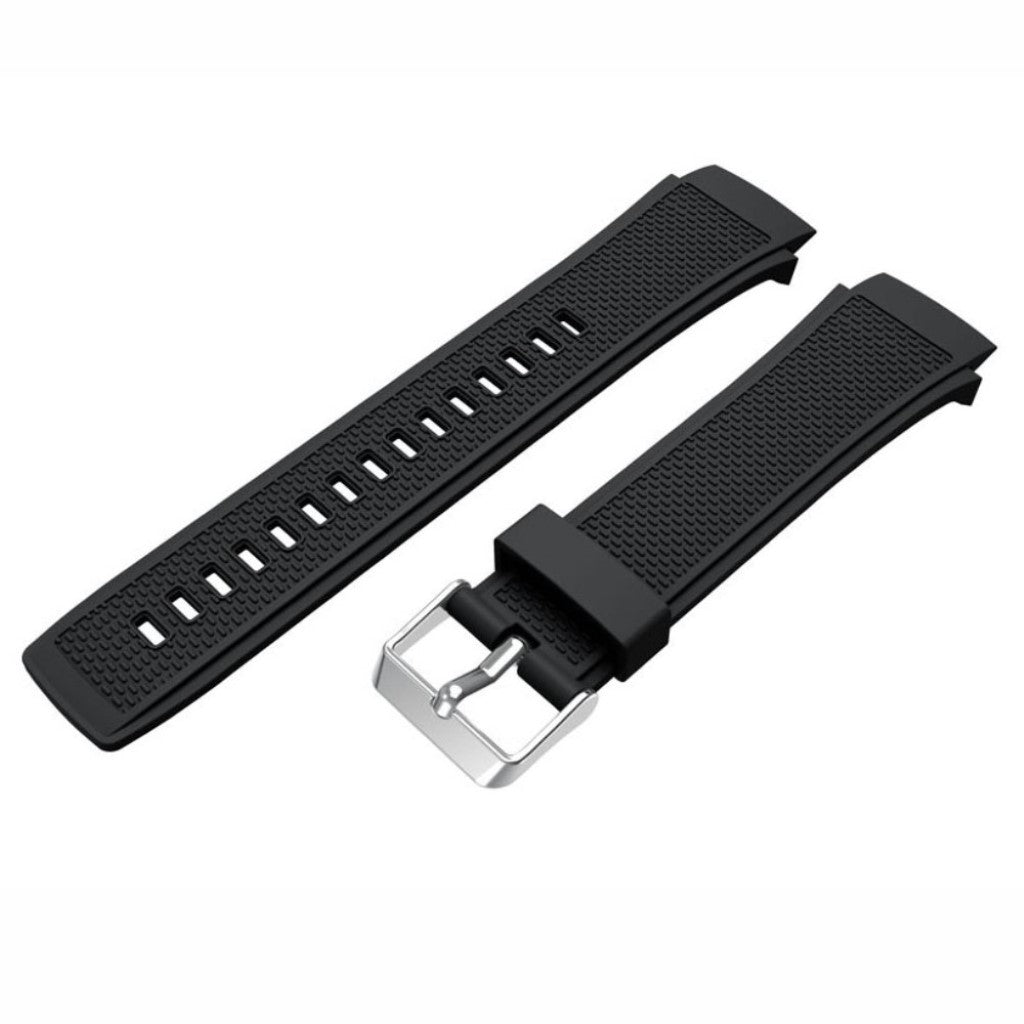 Meget nydelig Huawei Watch 2 Silikone Rem - Sort#serie_8