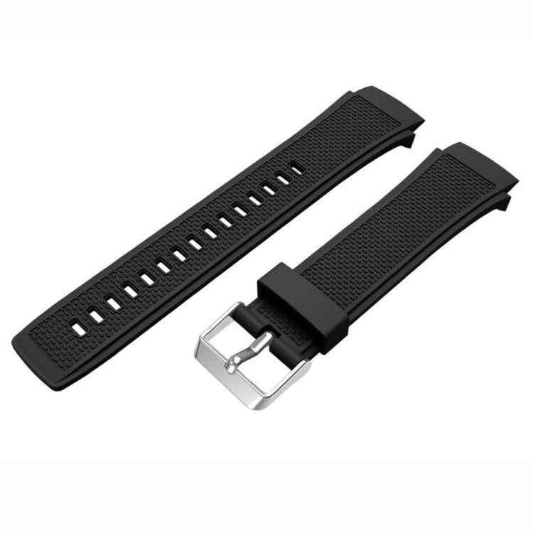 Meget nydelig Huawei Watch 2 Silikone Rem - Sort#serie_8