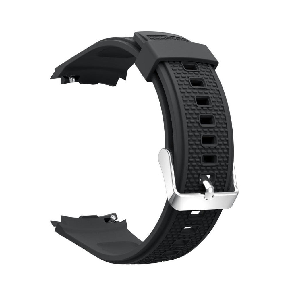Meget nydelig Huawei Watch 2 Silikone Rem - Sort#serie_8