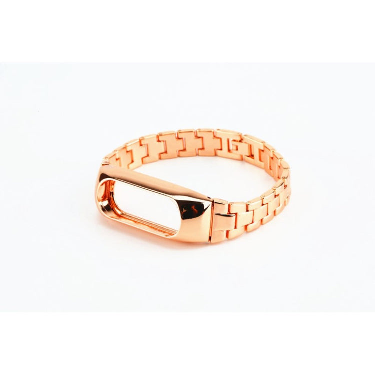 Stilfuld Xiaomi Mi Band 2 Metal Rem - Pink#serie_1