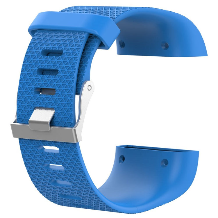 Rigtigt fantastisk Fitbit Surge Metal og Plastik Rem - Blå#serie_1