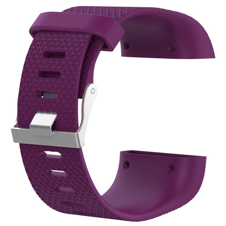 Rigtigt fantastisk Fitbit Surge Metal og Plastik Rem - Lilla#serie_2