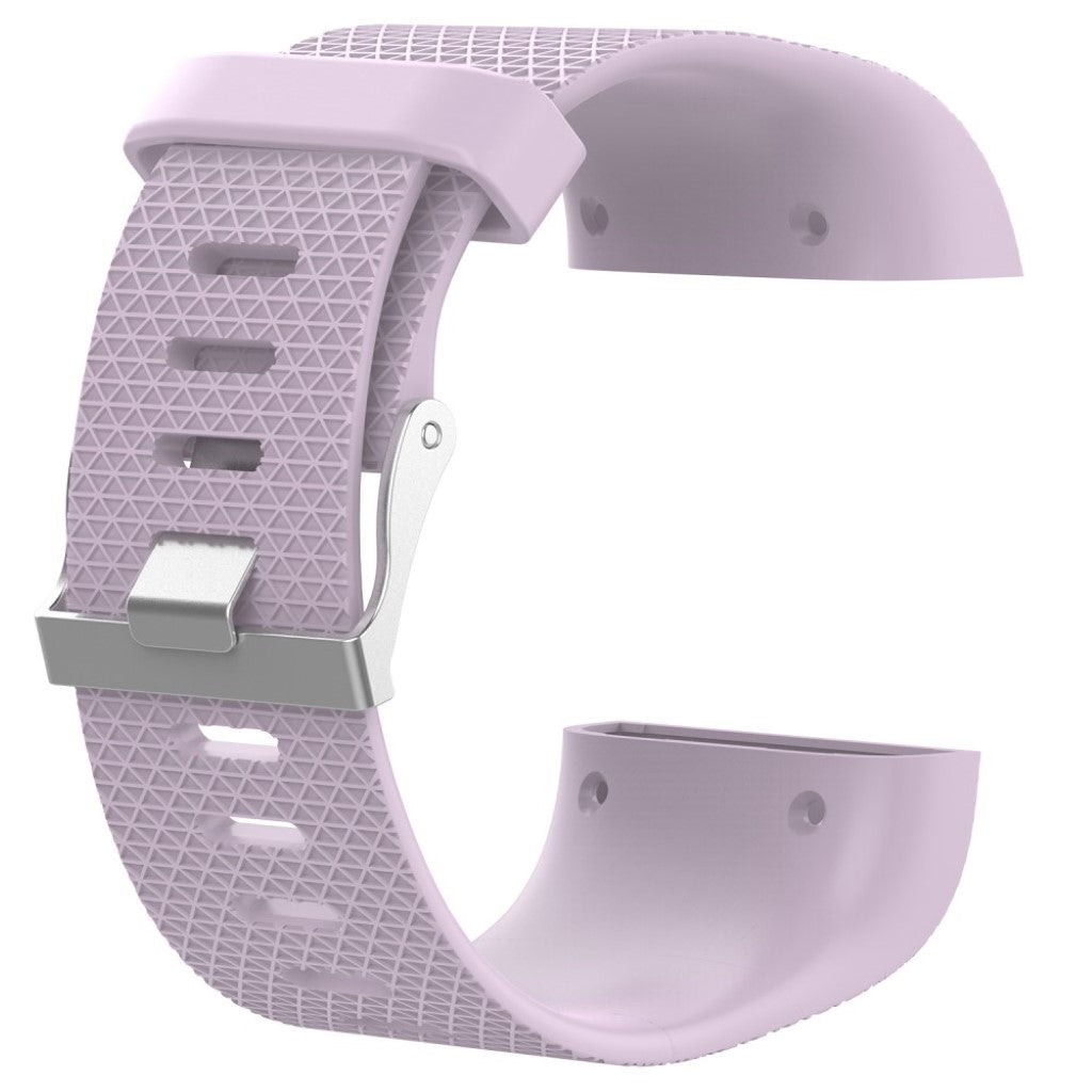 Rigtigt fantastisk Fitbit Surge Metal og Plastik Rem - Lilla#serie_4