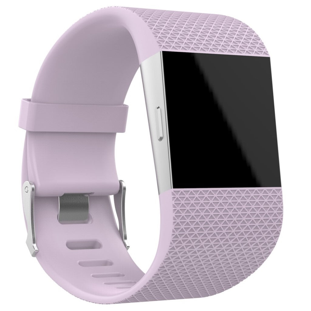 Rigtigt fantastisk Fitbit Surge Metal og Plastik Rem - Lilla#serie_4