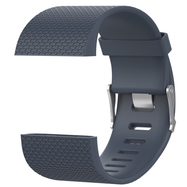 Rigtigt fantastisk Fitbit Surge Metal og Plastik Rem - Sølv#serie_5