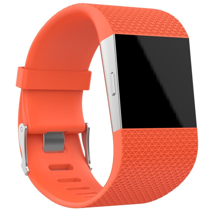 Rigtigt fantastisk Fitbit Surge Metal og Plastik Rem - Rød#serie_7
