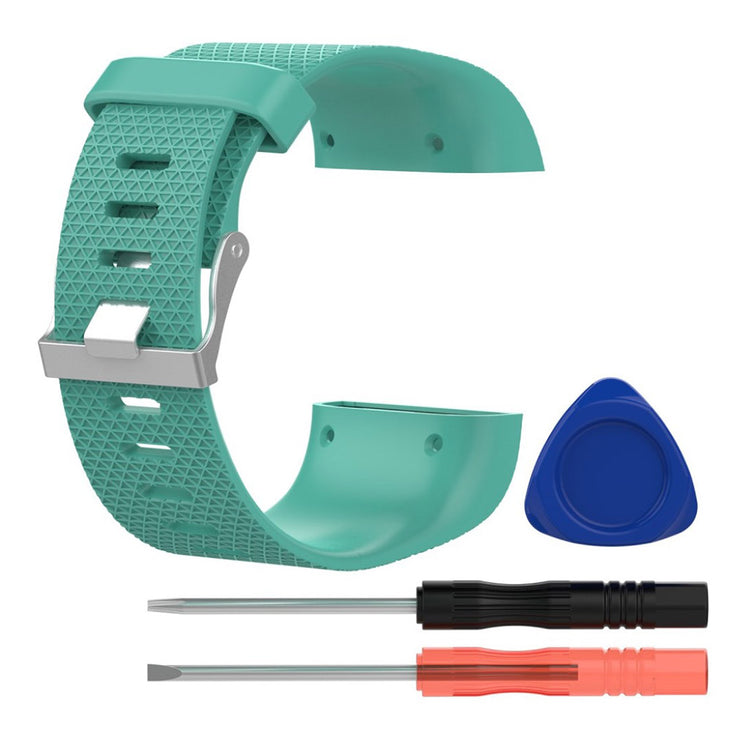 Rigtigt fantastisk Fitbit Surge Metal og Plastik Rem - Grøn#serie_8