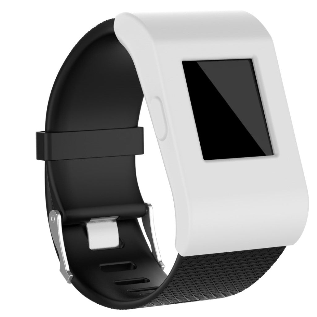 Fint Fitbit Surge Silikone Cover - Hvid#serie_1