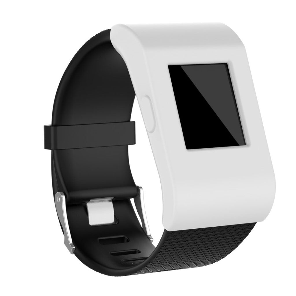Fint Fitbit Surge Silikone Cover - Hvid#serie_1