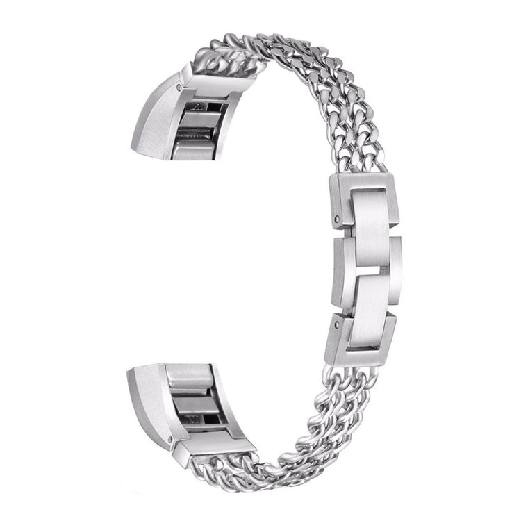 Mega nydelig Fitbit Alta HR Metal Rem - Sølv#serie_2