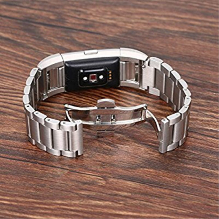Meget pænt Fitbit Charge 2 Metal Rem - Sølv#serie_2