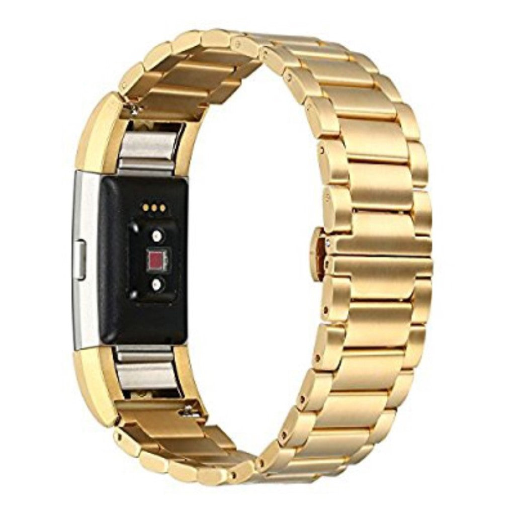 Meget pænt Fitbit Charge 2 Metal Rem - Guld#serie_3