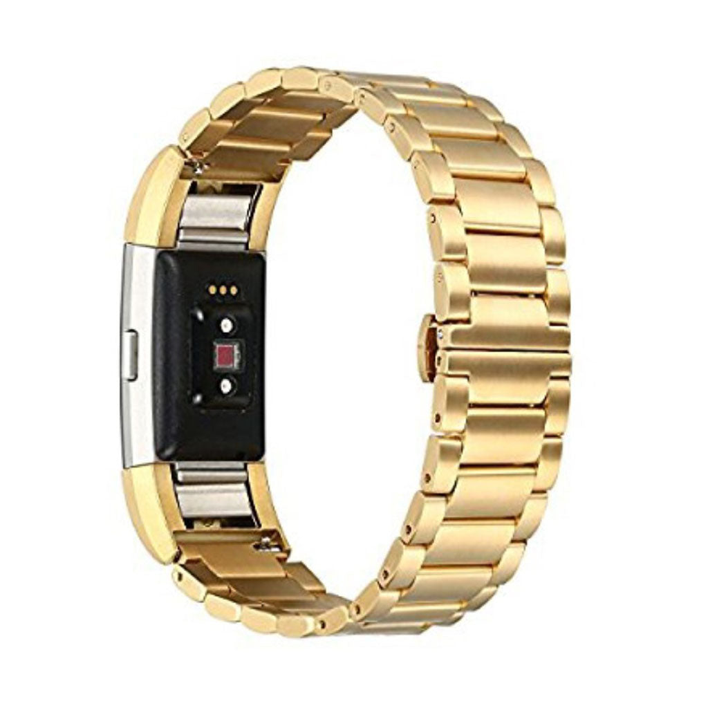 Meget pænt Fitbit Charge 2 Metal Rem - Guld#serie_3