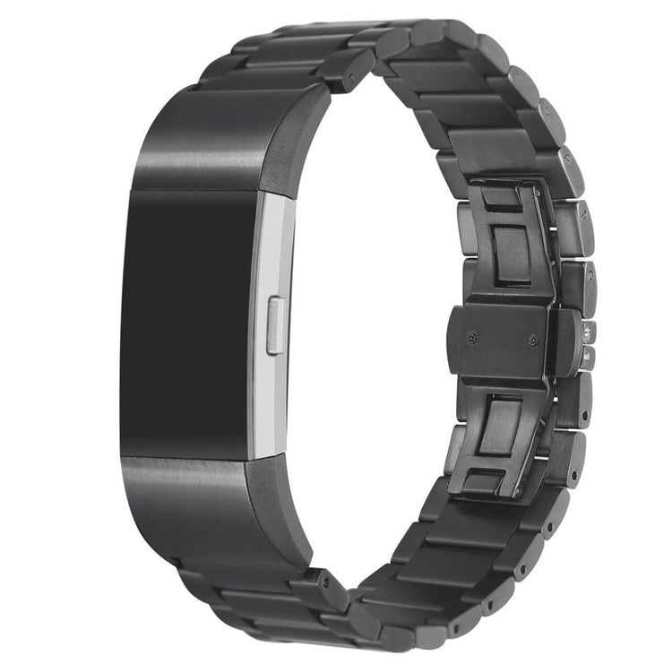 Meget pænt Fitbit Charge 2 Metal Rem - Sort#serie_4