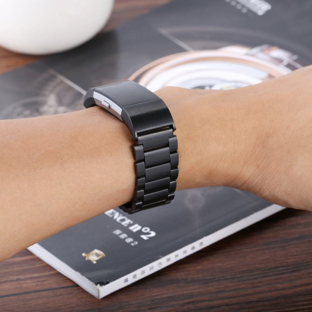 Meget pænt Fitbit Charge 2 Metal Rem - Sort#serie_4