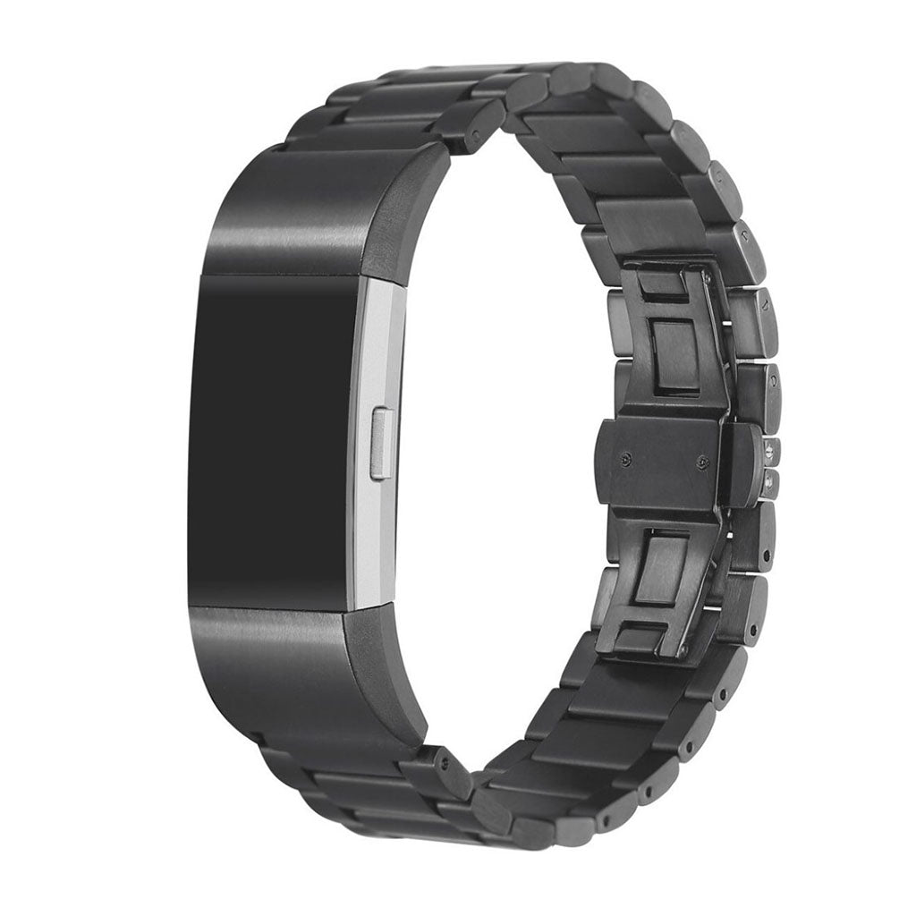 Meget pænt Fitbit Charge 2 Metal Rem - Sort#serie_4