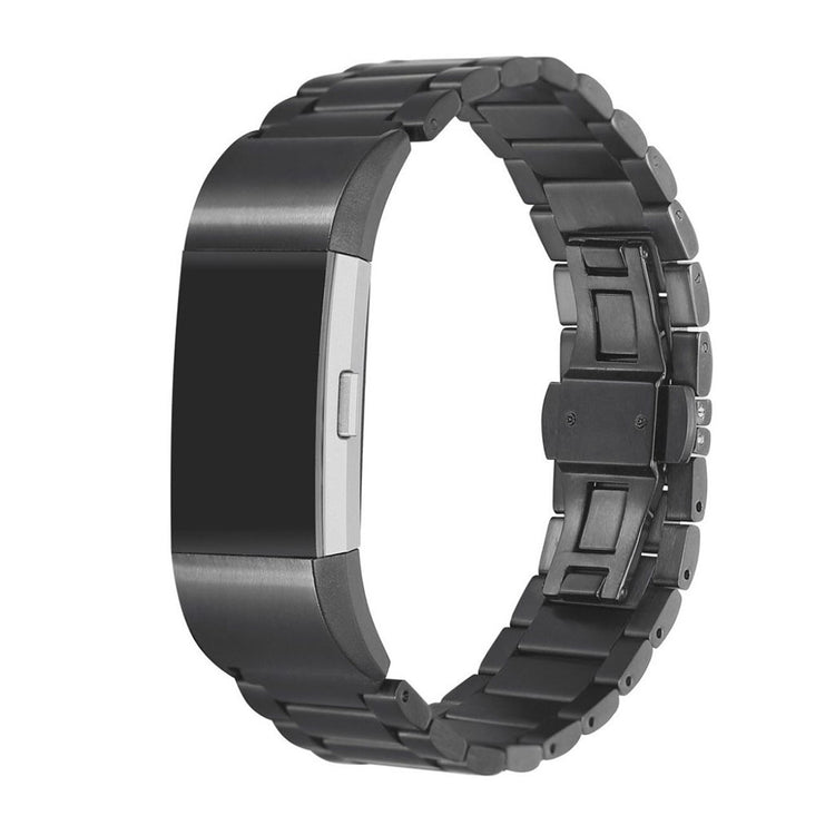 Meget pænt Fitbit Charge 2 Metal Rem - Sort#serie_4